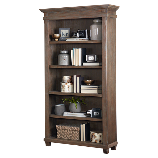 Carson Carson Open Bookcase Weathered Dove IMCA4076